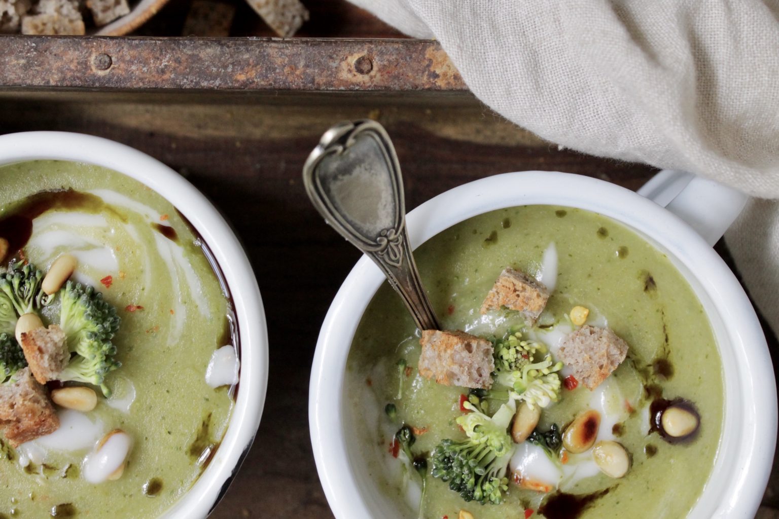 Brokkoli Kartoffel Suppe – Cleaneating Carry